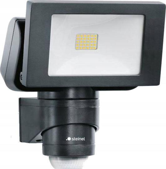 Steinel Водоустойчив LED Прожектор 14.7W Неутрално Бяло 4000K с Motion Sensor IP44