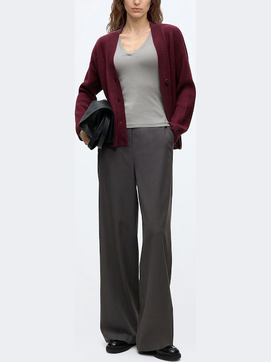 Damen Strickjacke Mit Knöpfen Fig