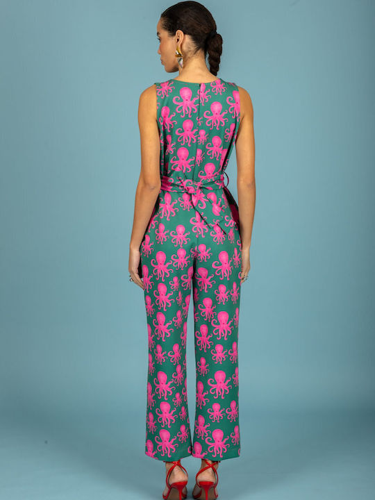 Damen Jumpsuit Grün