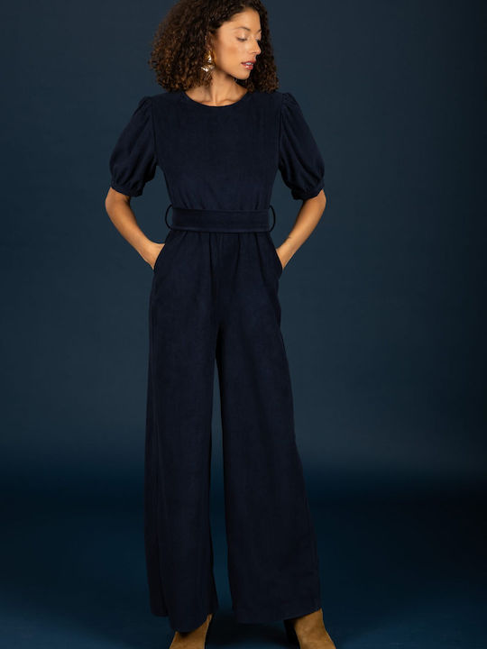 Damen Jumpsuit Blau 130-21476-Blau (008)