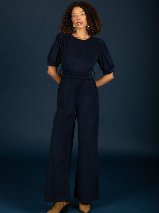 Damen Jumpsuit Blau 130-21476-Blau (008)