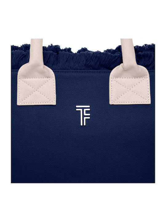 Feel & Touch Caribbean Frottee Strandtasche Blau