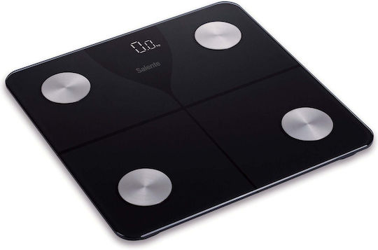 Evolveo Smart Badezimmerwaage 180kg mit Körperfettmessung & Bluetooth Schwarze