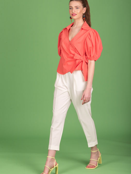 Bluza Damă Bumbac Coral