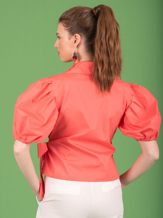 Bluza Damă Bumbac Coral