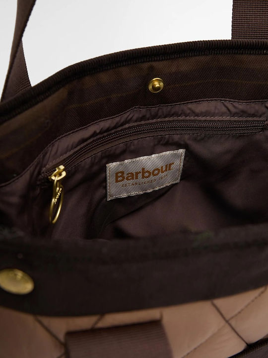Fabric Women's Tote Bag Brown