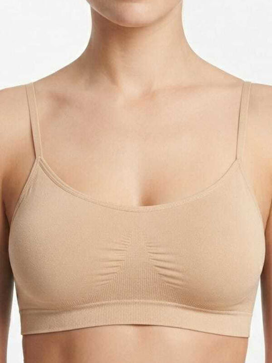Damen Sport-BH Flieder mit Leichter Polsterung