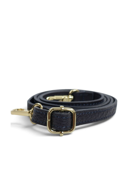 Damentasche aus Leder in Navyblau