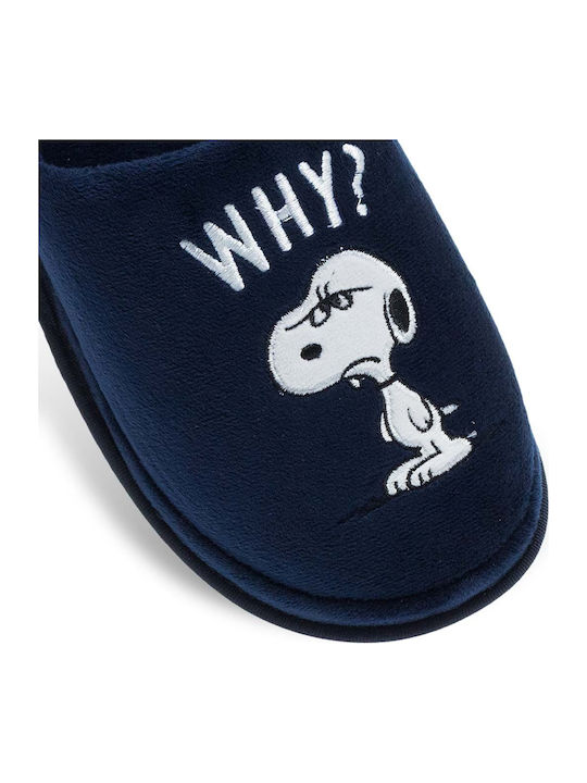 Herren Hausschuhe Blau