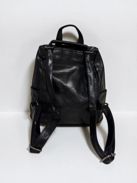 Women's Backpack Handbag Black