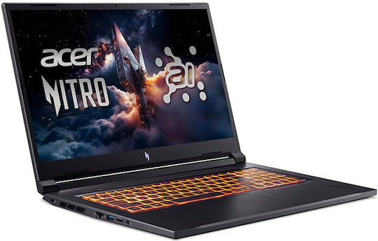 Acer Nitro V 17 AI 17.3" IPS FHD 144Hz (Ryzen AI 300 Series-240/16GB/512GB SSD/GeForce RTX 5060/W11 Home) (US Клавиатура)