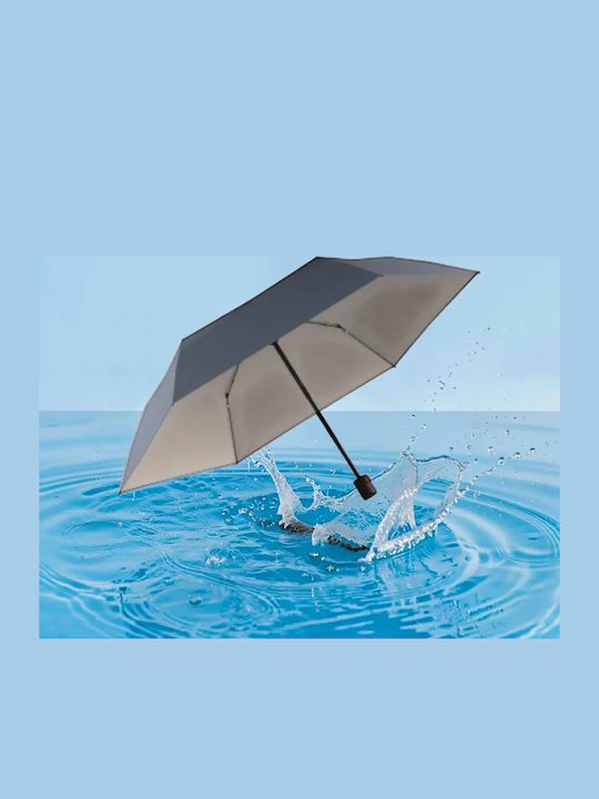 Knirps U.series Automatic Rain Umbrella Compact Blue