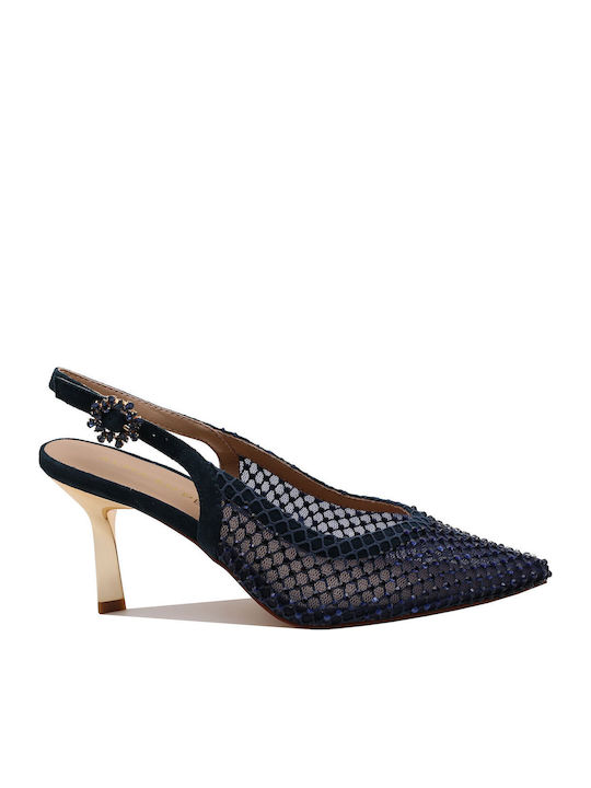 Navyblau Pumps