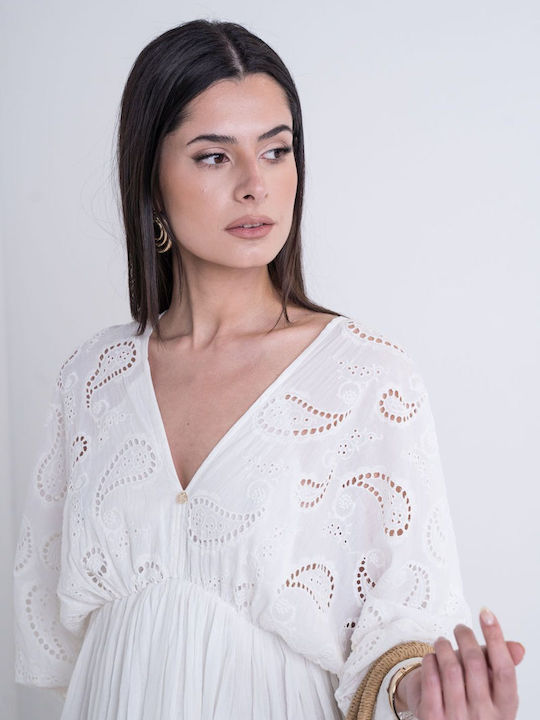 Summer Mini Dress White