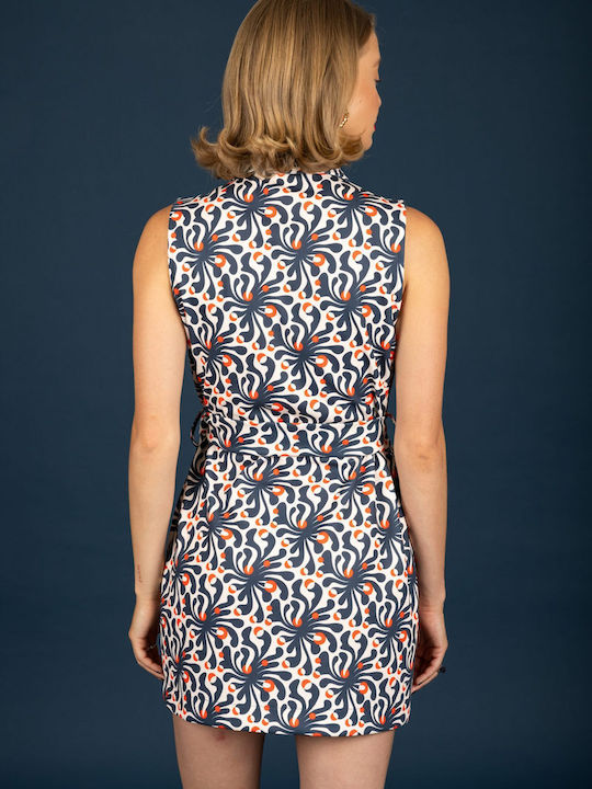 Mini Dress Blue