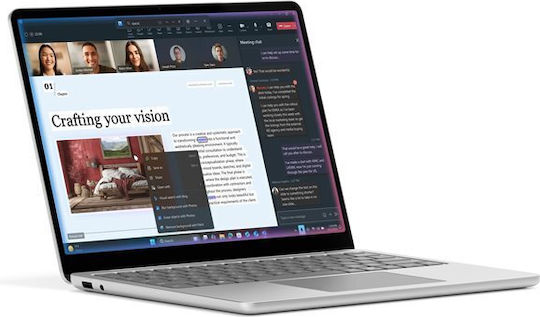 Microsoft Surface 13" Тъчскрийн (Snapdragon-X Plus/16GB/256GB SSD/W11 Pro) (Английски (Великобритания) Клавиатура)