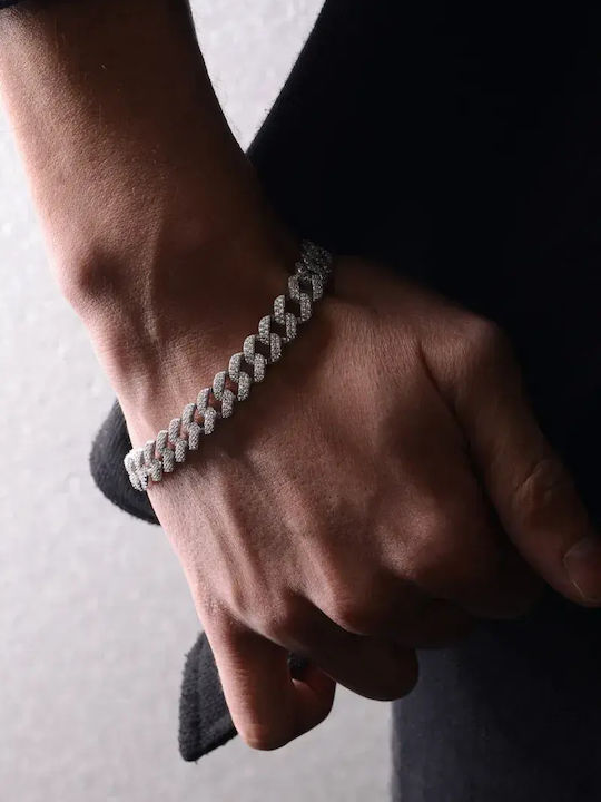 SteweHome Damen Armband aus Silber mit Zirkon