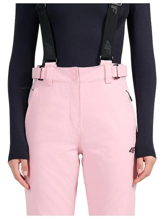 4F 4FWAW26TFTRF1466-56S Pantaloni de Schi și Snowboard Pentru Femei Roz