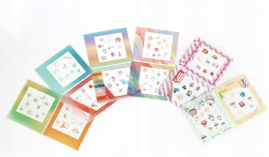 Loveinstant Set 12 Decorative Fuji Instax Square Photo Frames Stickers Square Link Sq1 Sq6 Sq20 Sq40 Sq10