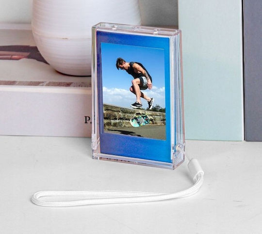 Loveinstant Kunststoff Fotorahmen mit Rosa Rahmen