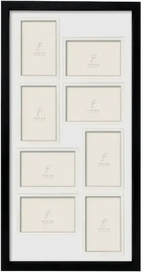 Focus Plastic Photo Frame With Black Frame