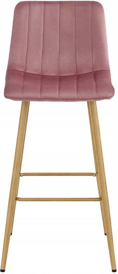 Σκαμπό Κουζίνας Dark Pink 2τμχ