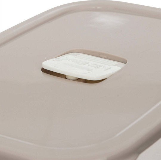5Five Set Plastic Lunch Boxes Transparent 4 Pieces