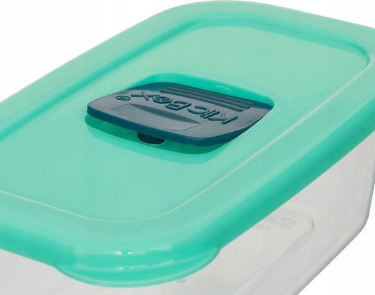 5Five Set Plastic Lunch Boxes Transparent 4 Pieces