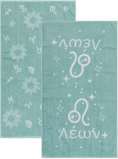 Kentia Προσώπου 50x90εκ. Astrology-leon 2τμχ Βάρους 500gr/m² Kentia Προσώπου 50x90εκ. Astrology-leon 2τμχ Βάρους 500gr/m²