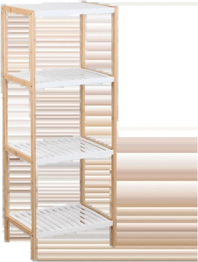 Shoe Organizer Made of Bamboo 45x35x120cm E-2439