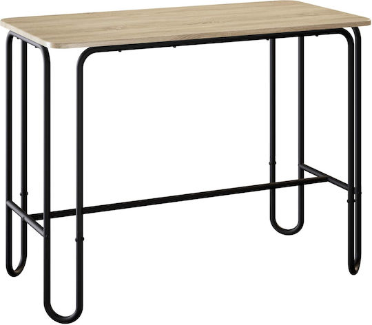 Sonoma Oak Dining Room Table Wooden Treated Wood 100x50x75cm