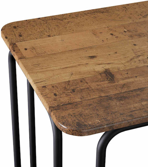 Dining Room Table Engineered Wood 100x50x75 cm