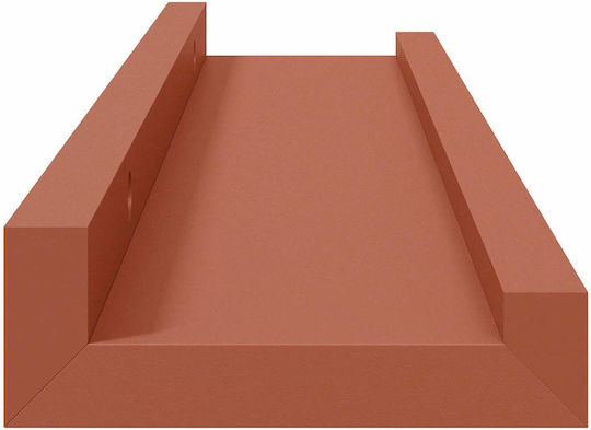 Red Wall Shelves 4 Pieces 40x9x3cm