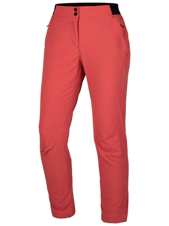 Northfinder Pantaloni Lungi De Drumeție Pentru Femei Roșii
