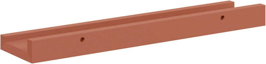 Red Wall Shelves 2 Pieces 40x9x3cm