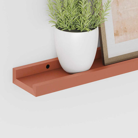 Red Wall Shelves 2 Pieces 40x9x3cm