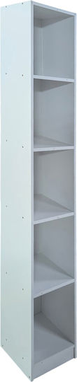 Bookcase Eliot 5s Wenge 30x30x180cm