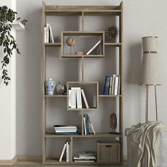 Βιβλιοθήκη Kinaros Sonoma 90x22x182εκ. Βιβλιοθήκη Kinaros Sonoma 90x22x182εκ.