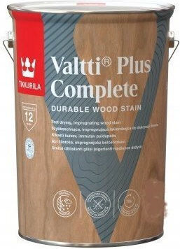 Tikkurila Imprägnierung Valtti Plus Complete 5lt Weiß Satin