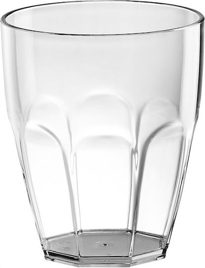 Goldplast Set Glass Water Glasses 6 Pieces