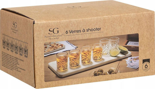 S-D Automne Pahare Pentru Shot Din Sticlă 60ml 6 Bucăți