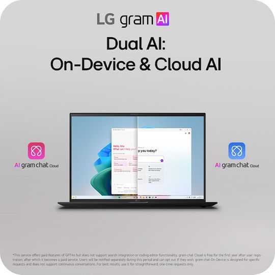 LG Gram 14 14" IPS QHD+ Touchscreen (Ryzen AI 400 Series-450/16GB/1.0TB SSD/W11 Home) (US Keyboard)