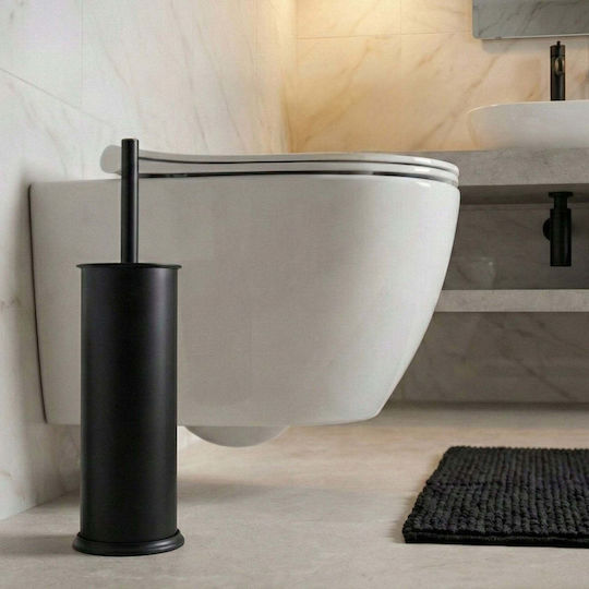 Berilo Inox Четка За Тоалетна За Баня Черна