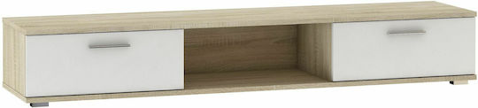 Ancore Φυσικό / Λευκό 175.5x38.4x22.7εκ.