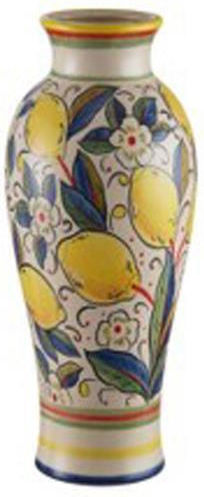 Eurolamp Decorative Vase Ceramic Beige 20.7xHeight 39.5cm