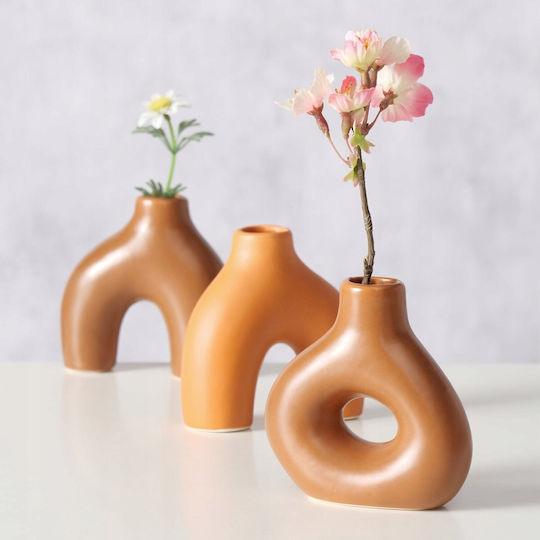 Boltze Set Decorative Ceramic Vases Metty Y10cm 10pcs