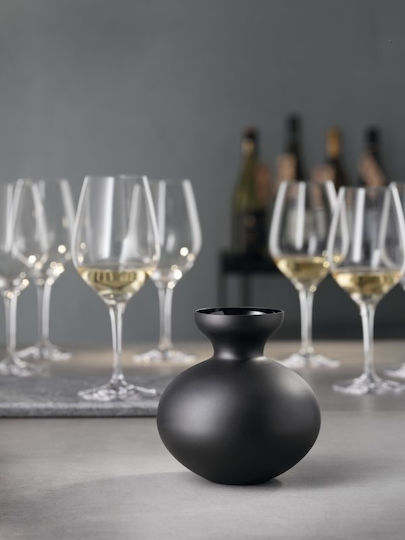 Πτυελοδοχείο Γυάλινο Μαύρο Ματ 800ml Φ12,8xh13cm Spiegelau 079901