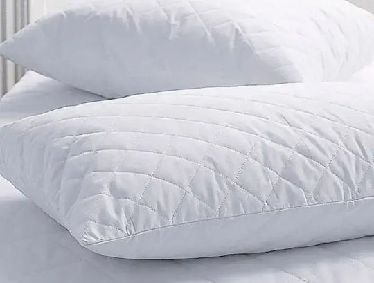 Sidirela Ultra Pillowcase Set Quilted White 50x70cm.