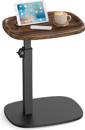 Wooden Brown Side Table W30xD40xH69cm
