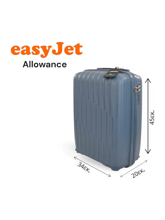 Playful Bags Cabin Hard Suitcase Light Blue
